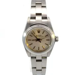 ROLEX OYSTER PERPETUAL 76080 STAINLESS STEEL 24MM