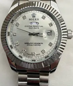ROLEX Men crystal watch