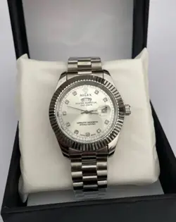 ROLEX Men crystal watch