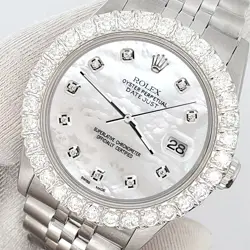 DIAMOND BEZEL/WHITE MOP