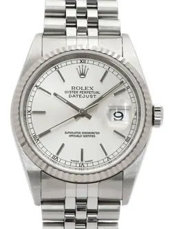 ROLEX DATE JUST 16234 F MEN'S AUTOMATIC #T109