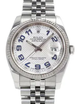 ROLEX DATE JUST 116234 RANDOM MEN'S AUTOMATIC #T053