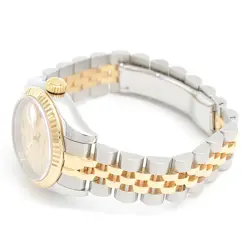 ROLEX DATEJUST 10P Diamond Y# Computer SS×YG 179143G #037