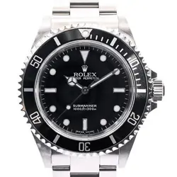 USED ROLEX SUBMARINER 14060M BLACK CASE: 40MM BAND: 18CM MEN'S WATCH #91330