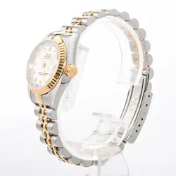 USED ROLEX Datejust 69173 White Case: 26mm Band: 16.5cm Ladies Watch #926130