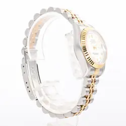USED ROLEX Datejust 69173 White Case: 26mm Band: 16.5cm Ladies Watch #926130