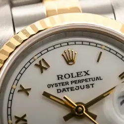 USED ROLEX Datejust 69173 White Case: 26mm Band: 16.5cm Ladies Watch #926130