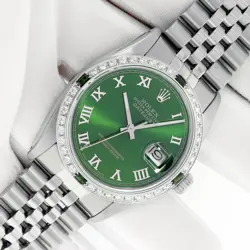WITH GREEN ROMAN