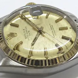 Rolex Oyster Perpetual Date 1500 SS K18 25 Series 1970