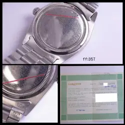 Rolex 6694 1970 Oyster Precision Date Box   Watch ROLEX Wound Bracelet OH