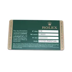 Rolex  Datejust 36 116231G V Number 2010 Manufactured / Diamond Watch Wristwatch