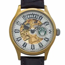 MARRIAGE WATCH ROLEX 42MM MEN WITH POCKET ARRANGEMENT ANTIQUE 1952