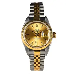 LADIES ROLEX WATCH - GOLD AND STEEL - 1991 - DATEJUST