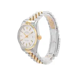TWO-TONE SILVER DIAL