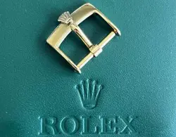 ROLEX 16MM BUCKLE GOLD COLOR VINTAGE