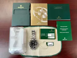 2014 Rolex Submariner 116610 40mm w/ Rolex Warranty Card/Hang Tag/Books