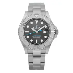 37MM STEEL RHODIUM