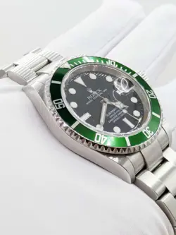 Rolex Submariner 16610LV, Green Bezel (KERMIT) Unpolished Full-Set!! MINT!!