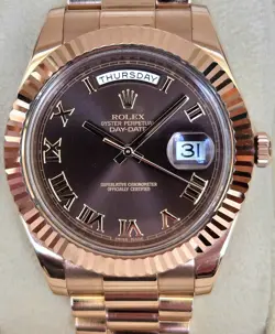 BROWN DIAL 218235