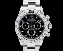 ROLEX DAYTONA 116520 BLACK DIAL SS