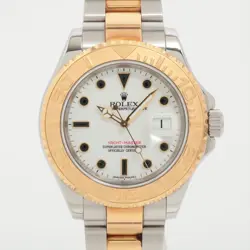 ROLEX YACHT‑MASTER 16623 SS×YG AT WHITE DIAL