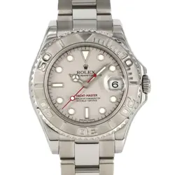 AUTHENTIC ROLEX YACHT-MASTER 168622 SSXPT AUTOMATIC SERIAL INFO:Z SERIAL  #26...