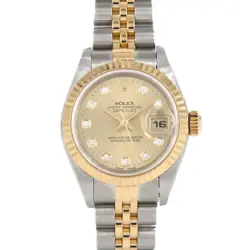 AUTHENTIC ROLEX DATEJUST 79173G SSXYG AUTOMATIC SERIAL INFO:A SERIAL  #270-00...