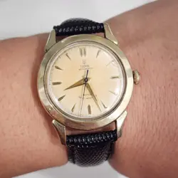 Vintage Tudor Prince By Rolex 7909 Cal. 390 Automatic Rotor Self Winding Watch
