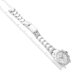 ROLEX DAYTONA CHRONOGRAPH WHITE DIAL STEEL MENS WATCH 116520