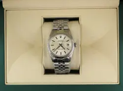 1978 ROLEX DATEJUST 1603 SILVER DIAL SS FOLDED JUBILEE NO PAPERS 36MM