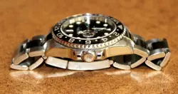 Rolex GMT Master II SS 40 mm Black Dial & Ceramic Bezel Watch 116710 [025WEI]