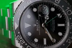 ROLEX GMT MASTER II BRUCE WAYNE OYSTER BRACELET 126710GRNR BOX & PAPERS 2025