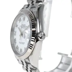 Rolex 126234 Datejust 36 White Roman #KN141