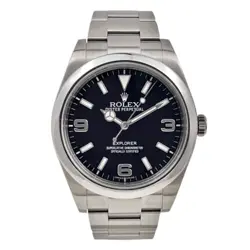 ROLEX EXPLORER MK1 STAINLESS STEEL 39MM AUTOMATIC MEN’S WATCH 214270