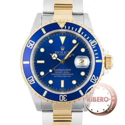 ROLEX SUBMARINER DATE 16613 A NUMBER MEN'S WATCH FROM JAPAN G0219