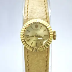 LADY ROLEX 18K SOLID YELLOW GOLD CHAMELEON WRIST WATCH