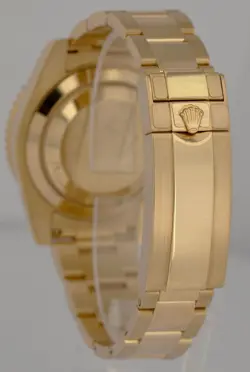 MINT PAPERS Rolex Submariner Date 40 RARE DIAMOND 116618LB Ceramic 18K Watch BOX