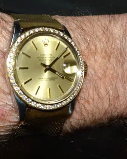 18K CUSTOM ROLEX