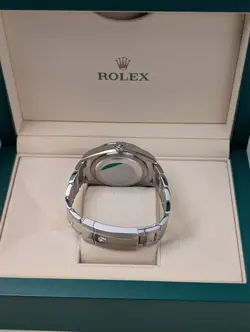 Unworn Rolex Sky-Dweller 336934-0001 Green Dial Oyster Bracelet 2025 STICKERS