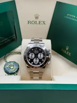 SILVER SUBDIAL WHITE