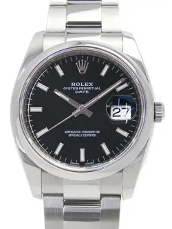 ROLEX OYSTER PERPETUAL DATE 115200 RANDOM MEN'S AUTOMATIC #T110