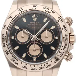ROLEX COSMOGRAPH DAYTONA WATCH 116505 BOX WARRANTY 18K PINK GOLD MENSWATCH B...