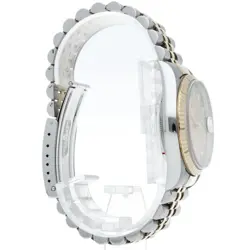 ROLEX Datejust men's watch 10P diamond computer 16233G(S) Box Warranty K18YG...