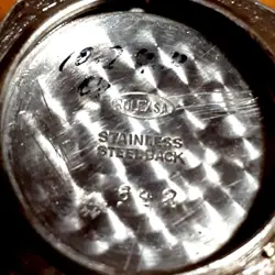 Tudor Rolex Military Smoseco Manual Winding Men's Watch Working