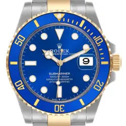 ROLEX SUBMARINER 41 STEEL YELLOW GOLD BLUE MENS WATCH 126613 BOX CARD