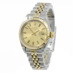 LADIES ROLEX OP DATE REF. 6917 CHAMPAGNE SUNBURST DIAL 24MM #W142839-1