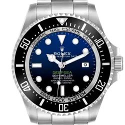 ROLEX SEADWELLER DEEPSEA 44 CAMERON D-BLUE STEEL MENS WATCH 126660