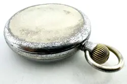 Rolex WW2 1940s Rare British Royal Navy Deck Pocket Watch Enamel Dial, Serviced