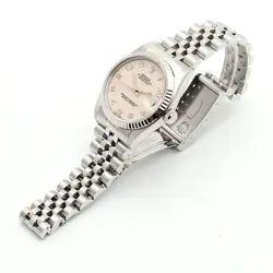 Rolex 31 Women's Steel Midsize Watch 68274 Arabic Computer Panel 1998 Birth
