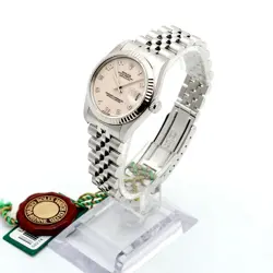 Rolex 31 Women's Steel Midsize Watch 68274 Arabic Computer Panel 1998 Birth